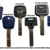 Image showing Mul t lock keys MTL 300, MTL 500, MTL 600, MT5, classic key, integrator and Garrison keys